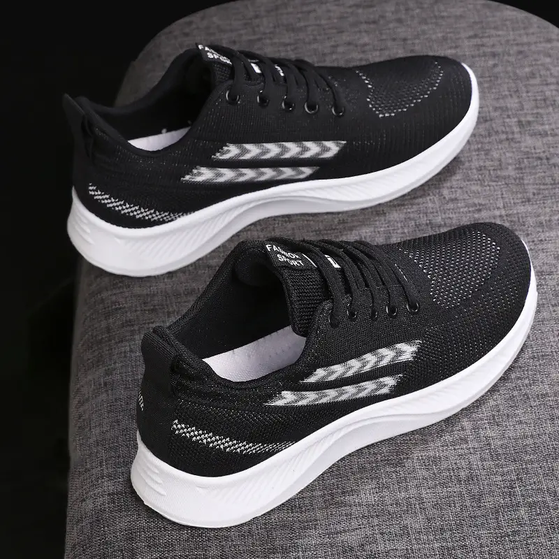 Women's Grey Pink Mesh Casual Shoes 2025 Spring Autumn - Image 8