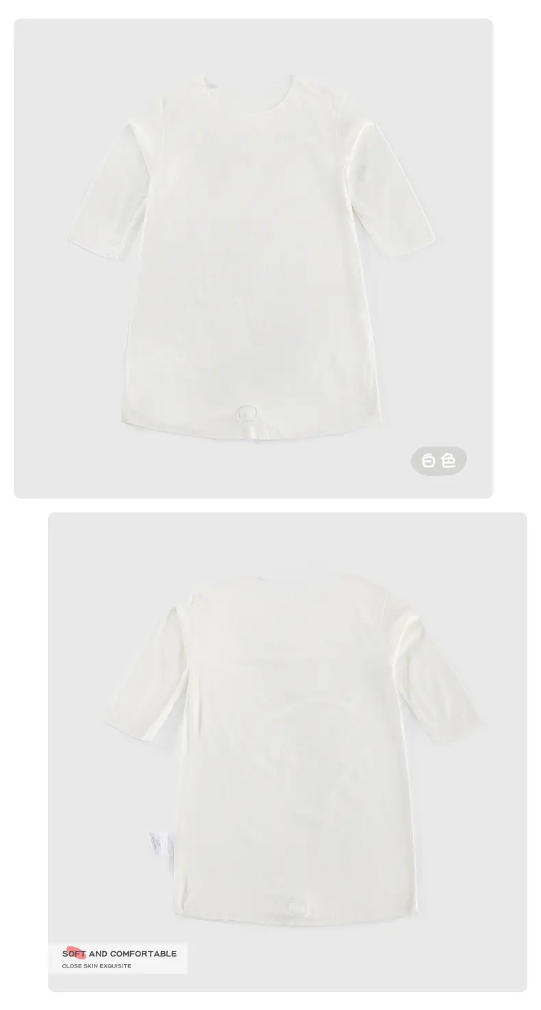Men & Women Baby Nightgown Summer Air Conditioning Coat — feature 11