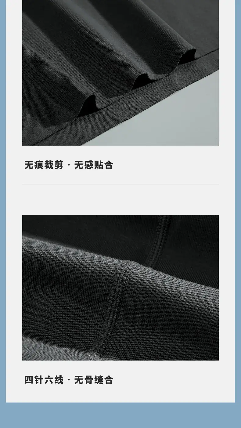 Men's Grey Traceless Cotton Vest Sweat Lining Running Fitness — feature 13