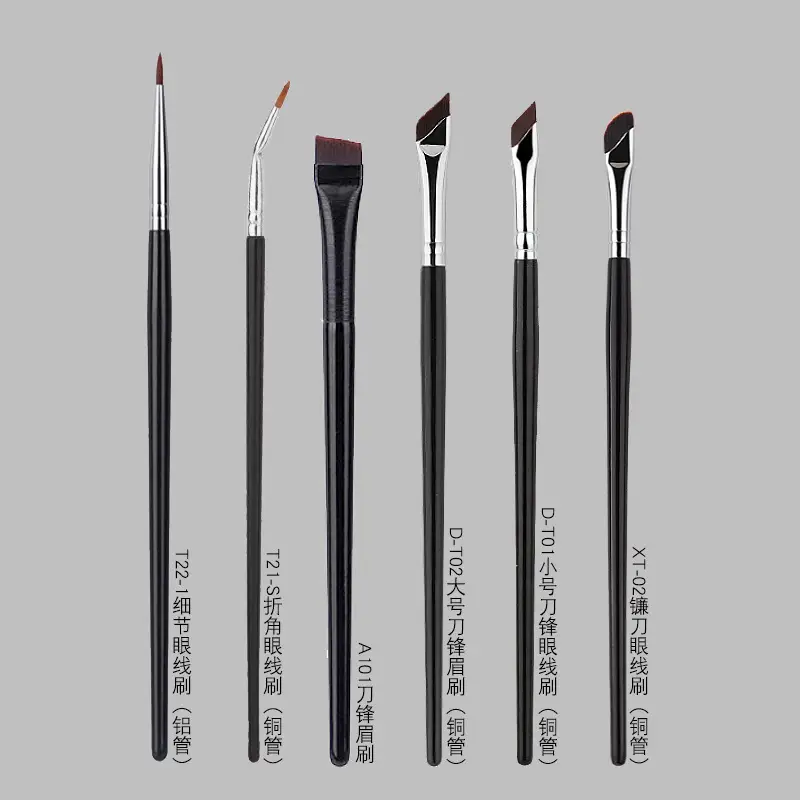 6-Piece Eye Makeup Brush Set for Blush & Contour - Image 6