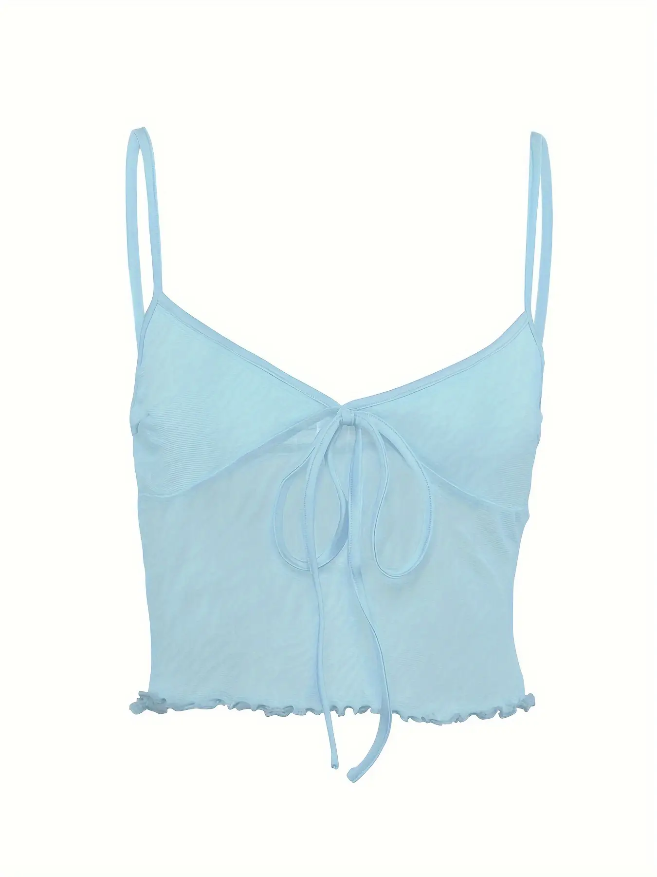 Black Mesh Tight Chest Bra for Women — feature 31