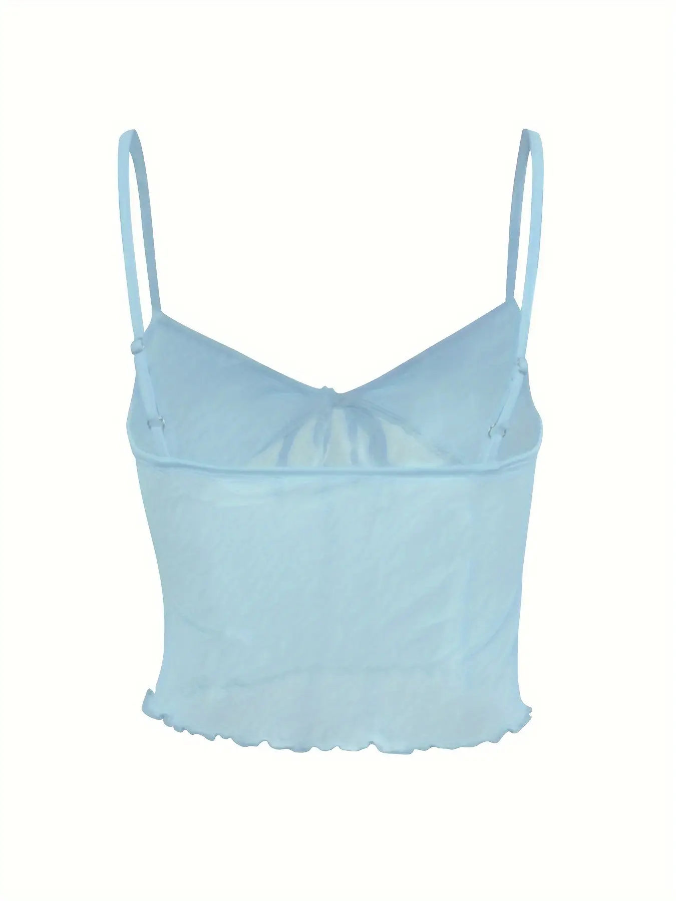 Black Mesh Tight Chest Bra for Women — feature 32