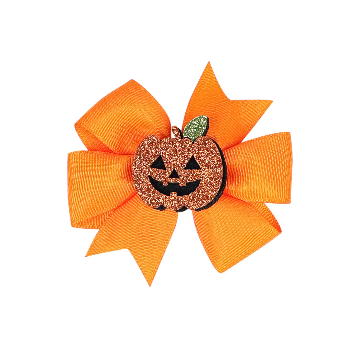 Halloween Bow Hairpins Pumpkin Head Witch Hat Clips - Image 3