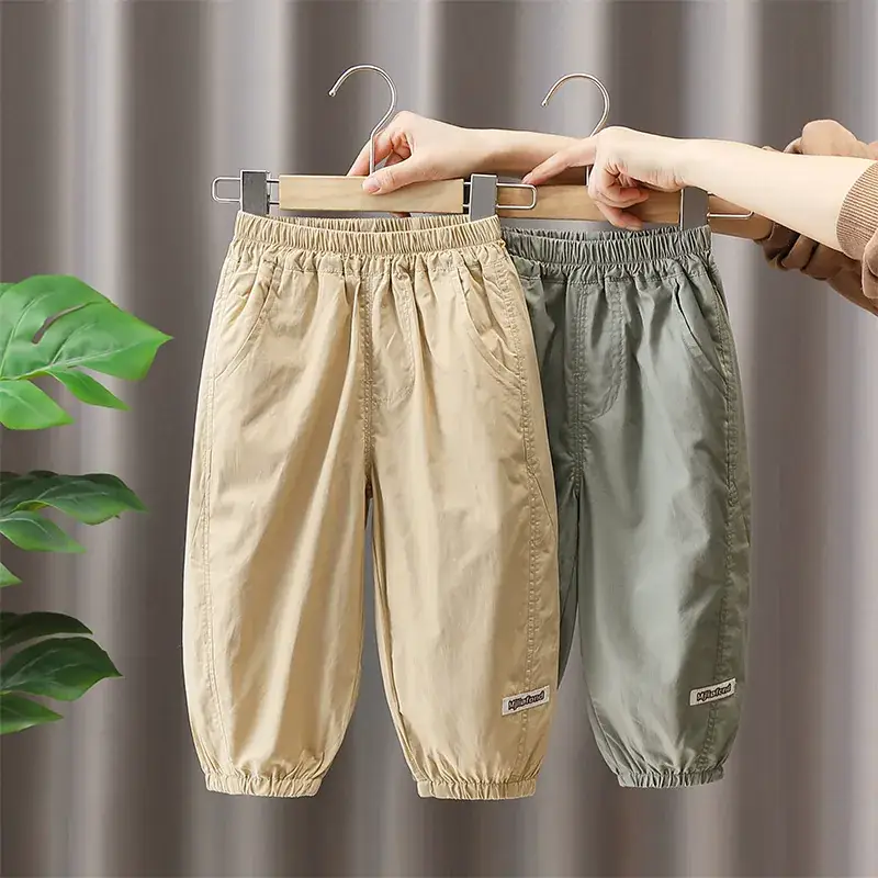 Men's Beige Cotton Shorts 2025 Summer Casual - Image 5