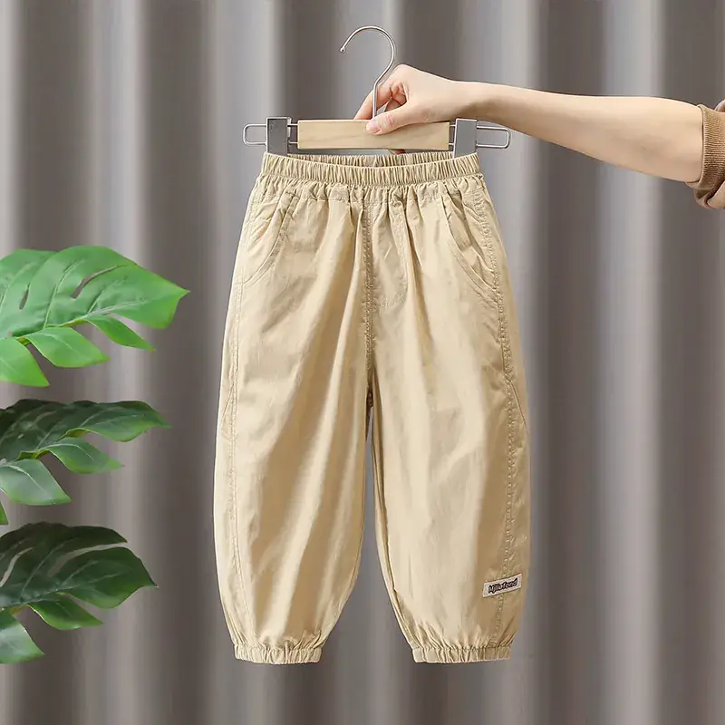 Men's Beige Cotton Shorts 2025 Summer Casual - Image 6