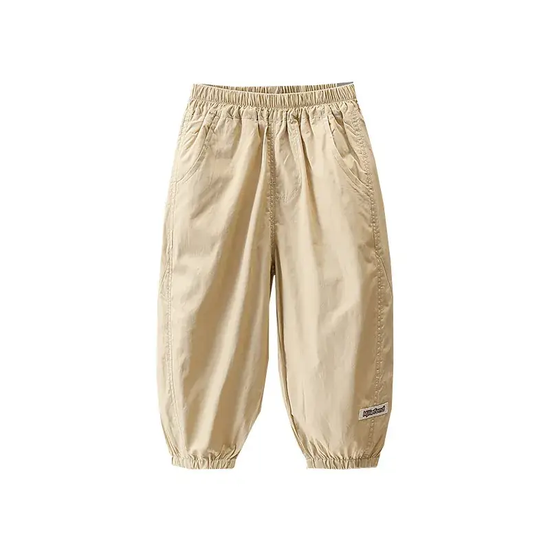 Men's Beige Cotton Shorts 2025 Summer Casual - Image 7