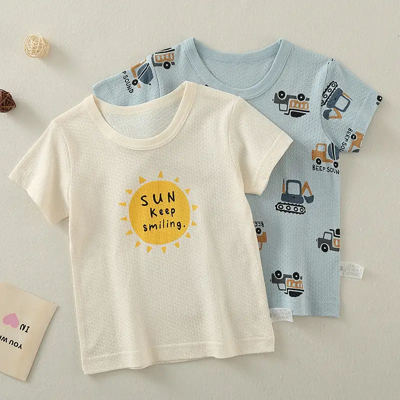 Boys Sun Keep Smiling T-Shirt Summer 2023 - Image 2