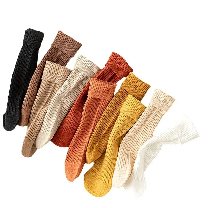 Cross-Border Socks for Girls, Multi Color, Mid-Calf, Breathable - Image 36