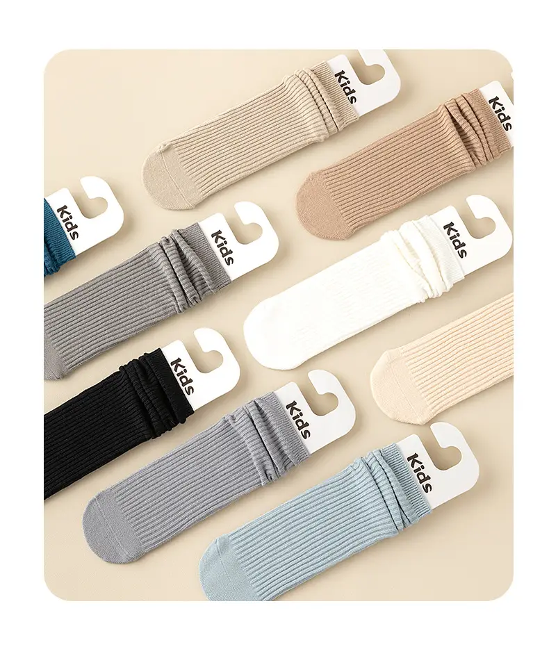 Cross-Border Socks for Girls, Multi Color, Mid-Calf, Breathable — feature 19