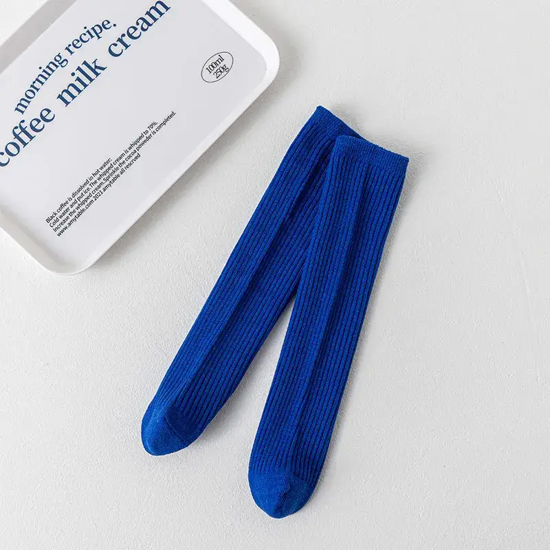 Cross-Border Socks for Girls, Multi Color, Mid-Calf, Breathable - Image 23