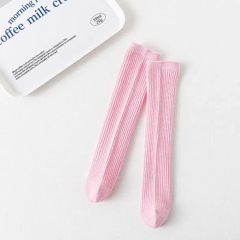 Cross-Border Socks for Girls, Multi Color, Mid-Calf, Breathable - Image 28