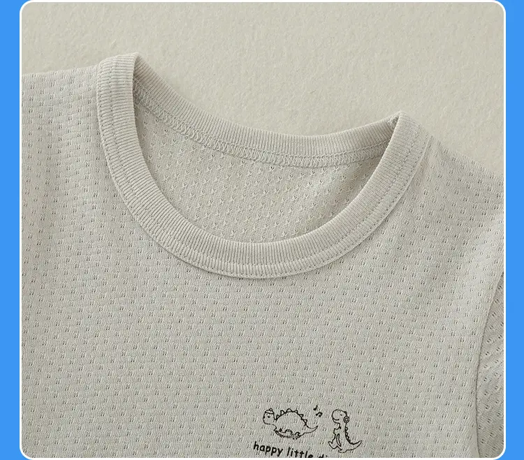 Boys Cotton T-shirt 1+6+10 Years Old Summer Non-Fluorescent — feature 16