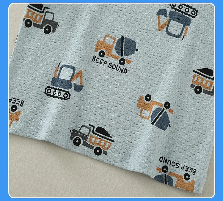Boys Cotton T-shirt 1+6+10 Years Old Summer Non-Fluorescent — feature 25