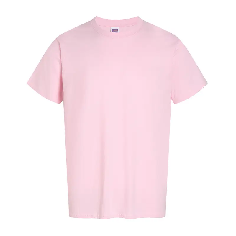 Pure Cotton Round Neck T-Shirt Multiple Colors - Image 10