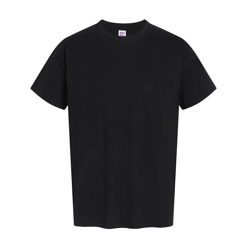 Pure Cotton Round Neck T-Shirt Multiple Colors - Image 7