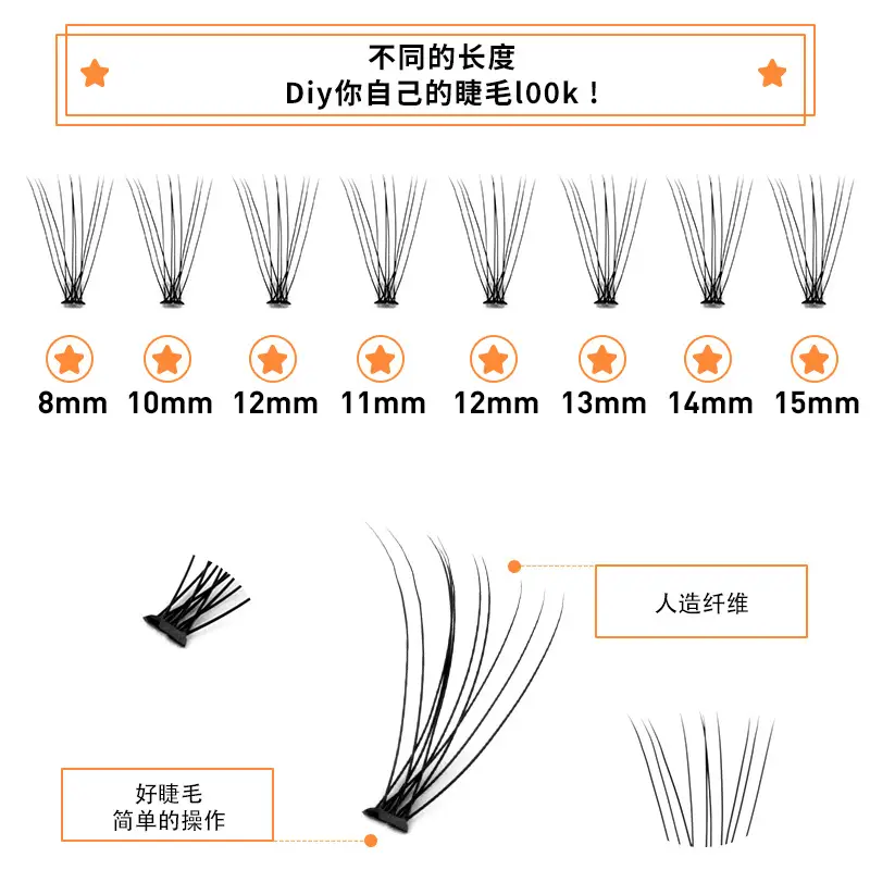 Grafting Eyelashes 10D 20D Hot Melt Scarecrow - Image 8