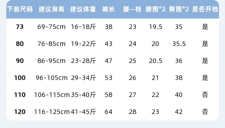 Baby Denim Pants Light Blue Summer Wear — feature 18