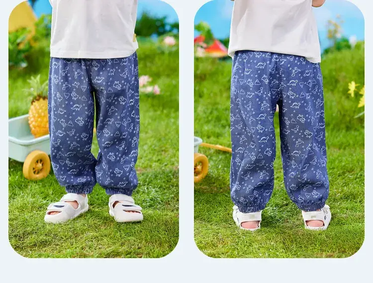 Baby Denim Pants Light Blue Summer Wear — feature 29