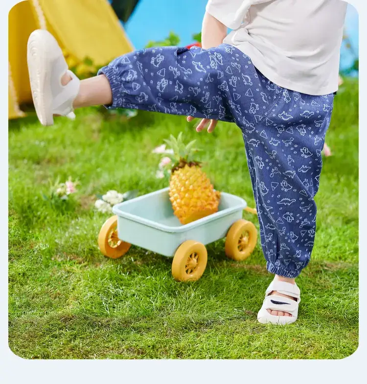 Baby Denim Pants Light Blue Summer Wear — feature 31