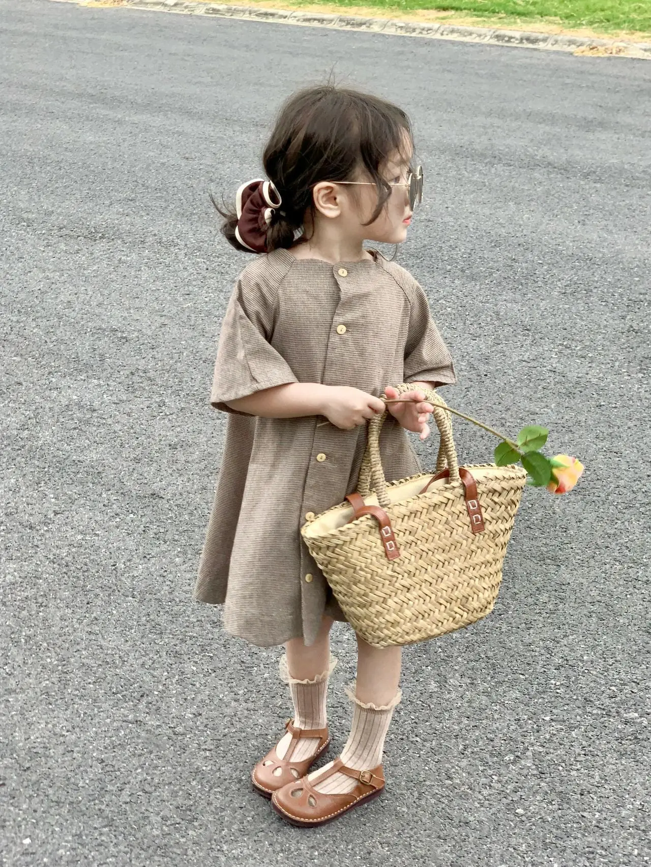 Girls French Style Cotton Dress 2024 Summer — feature 10