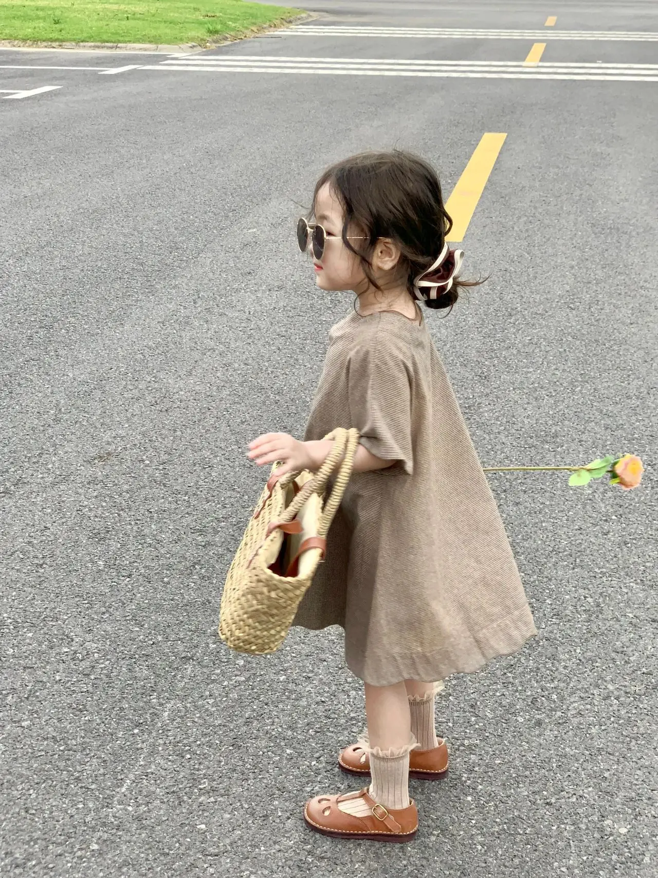 Girls French Style Cotton Dress 2024 Summer — feature 9