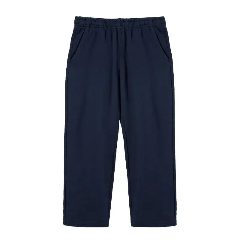 Gray Fleece Lined Kids Sweatpants for Boys Girls 5-10°C - Image 13