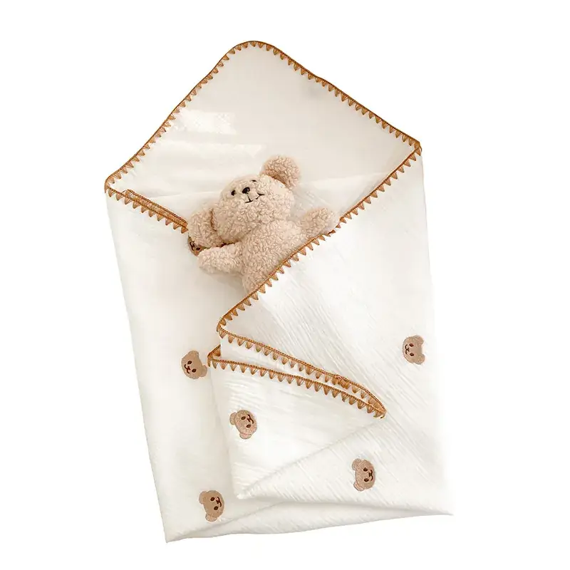 Newborn Baby Swaddle Pure Cotton Delivery Room Gauze Wrap - Image 11