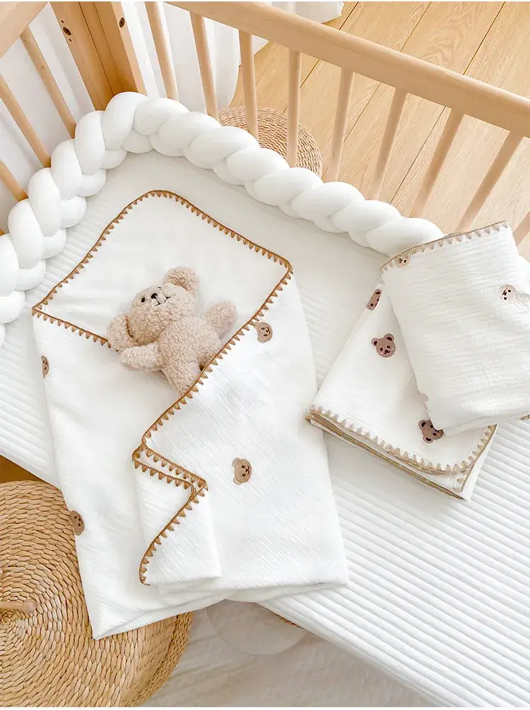 Newborn Baby Swaddle Pure Cotton Delivery Room Gauze Wrap — feature 11