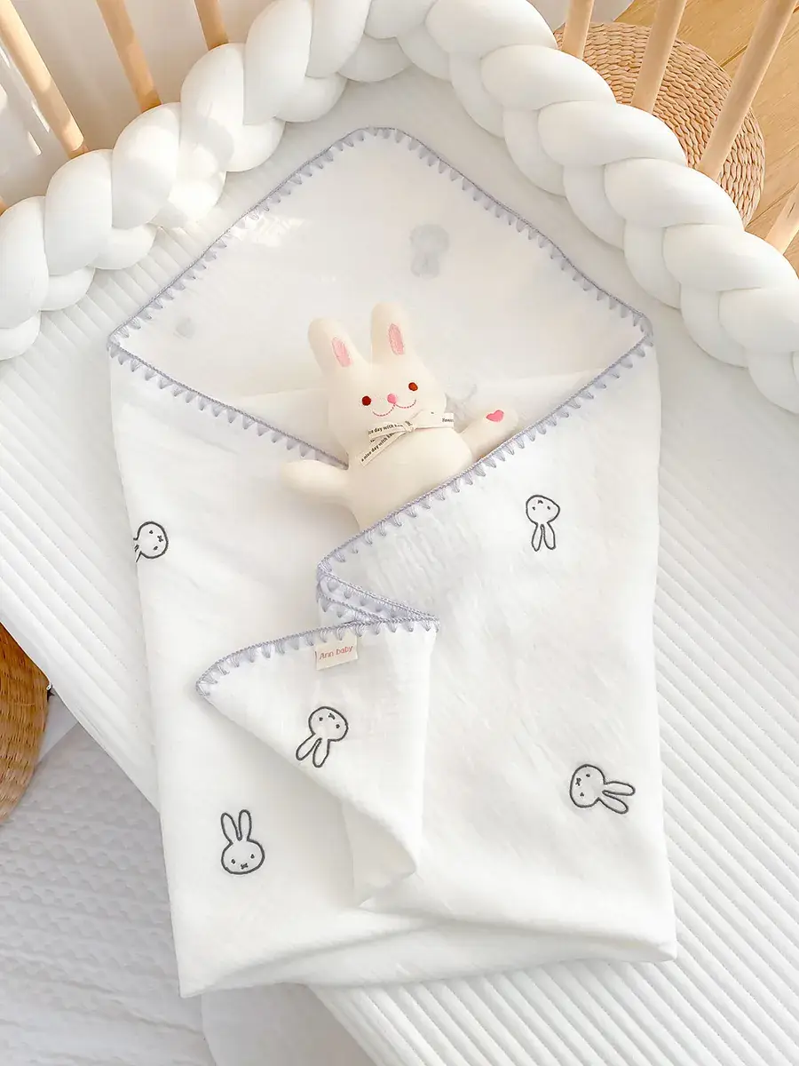 Newborn Baby Swaddle Pure Cotton Delivery Room Gauze Wrap - Image 2