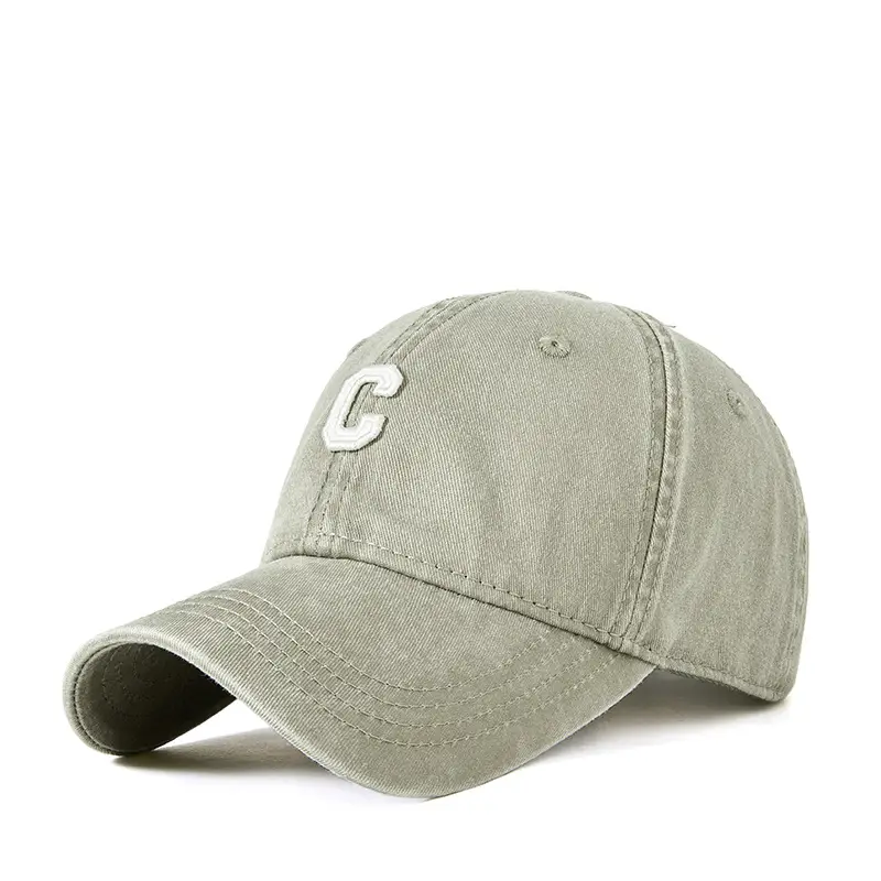 Vintage Wash Cap Children Men's Old Hong Kong Artistic Washed Baseball Cap - Image 10