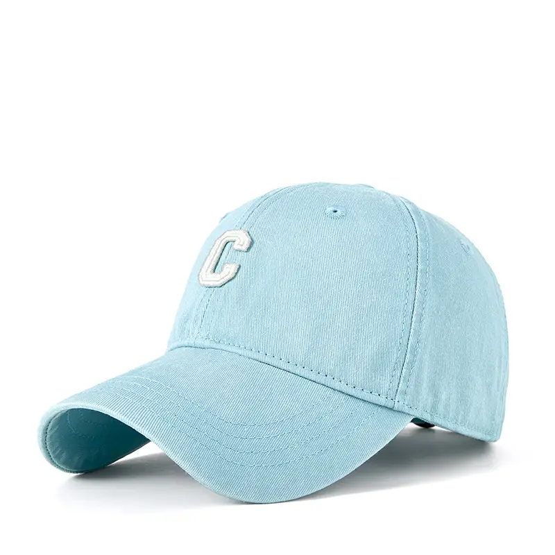 Vintage Wash Cap Children Men's Old Hong Kong Artistic Washed Baseball Cap - Image 11