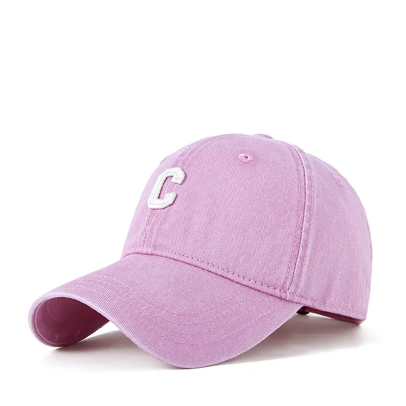 Vintage Wash Cap Children Men's Old Hong Kong Artistic Washed Baseball Cap - Image 12