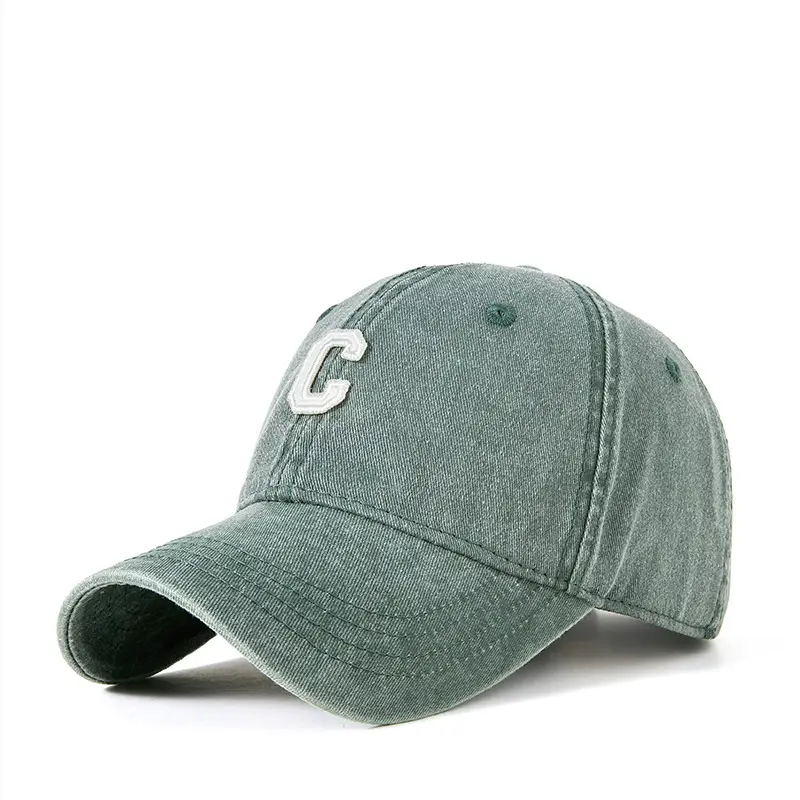 Vintage Wash Cap Children Men's Old Hong Kong Artistic Washed Baseball Cap - Image 5