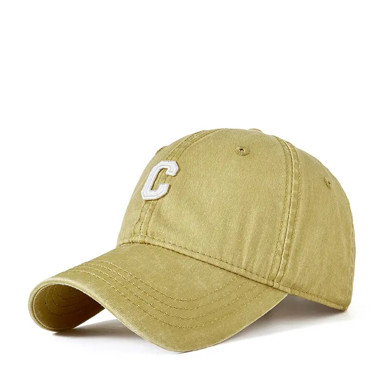Vintage Wash Cap Children Men's Old Hong Kong Artistic Washed Baseball Cap - Image 6