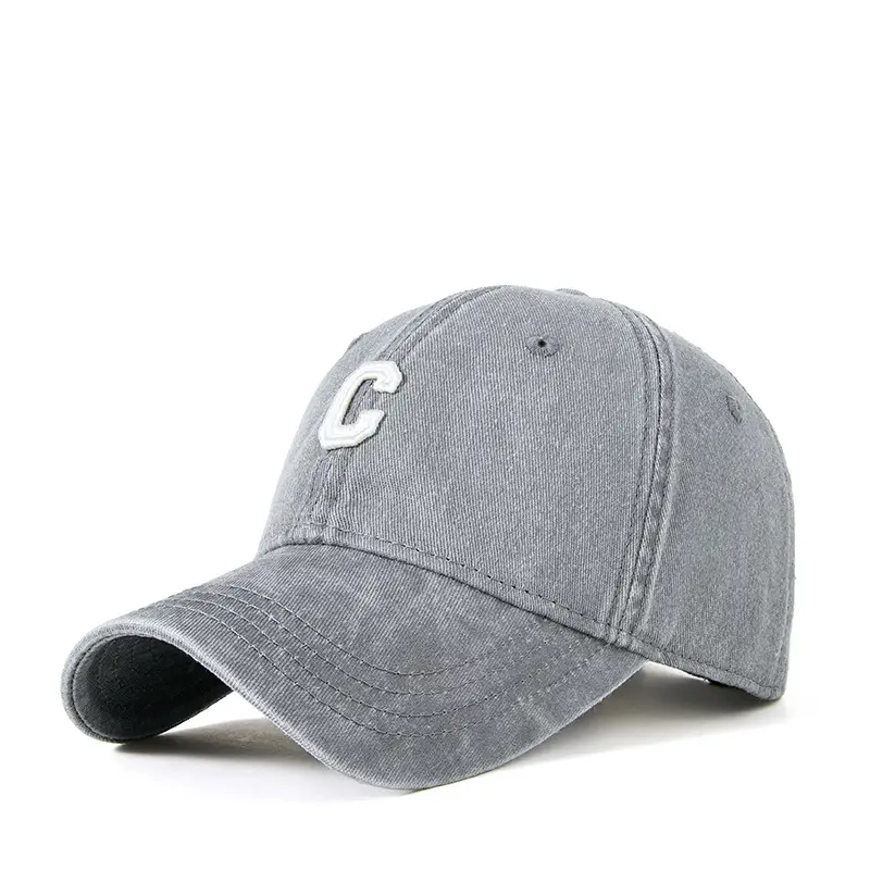 Vintage Wash Cap Children Men's Old Hong Kong Artistic Washed Baseball Cap - Image 8