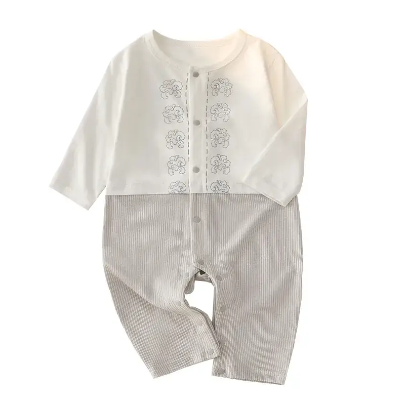 Baby Pure Cotton Summer Pajamas Newborn Jumpsuit