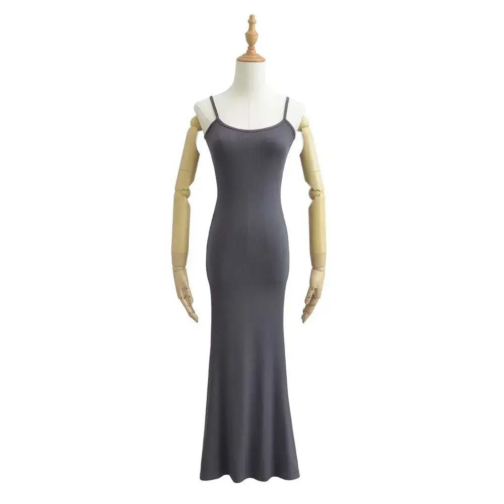Women's Mermaid Dress High Waist Stretch Sleeveless Dress