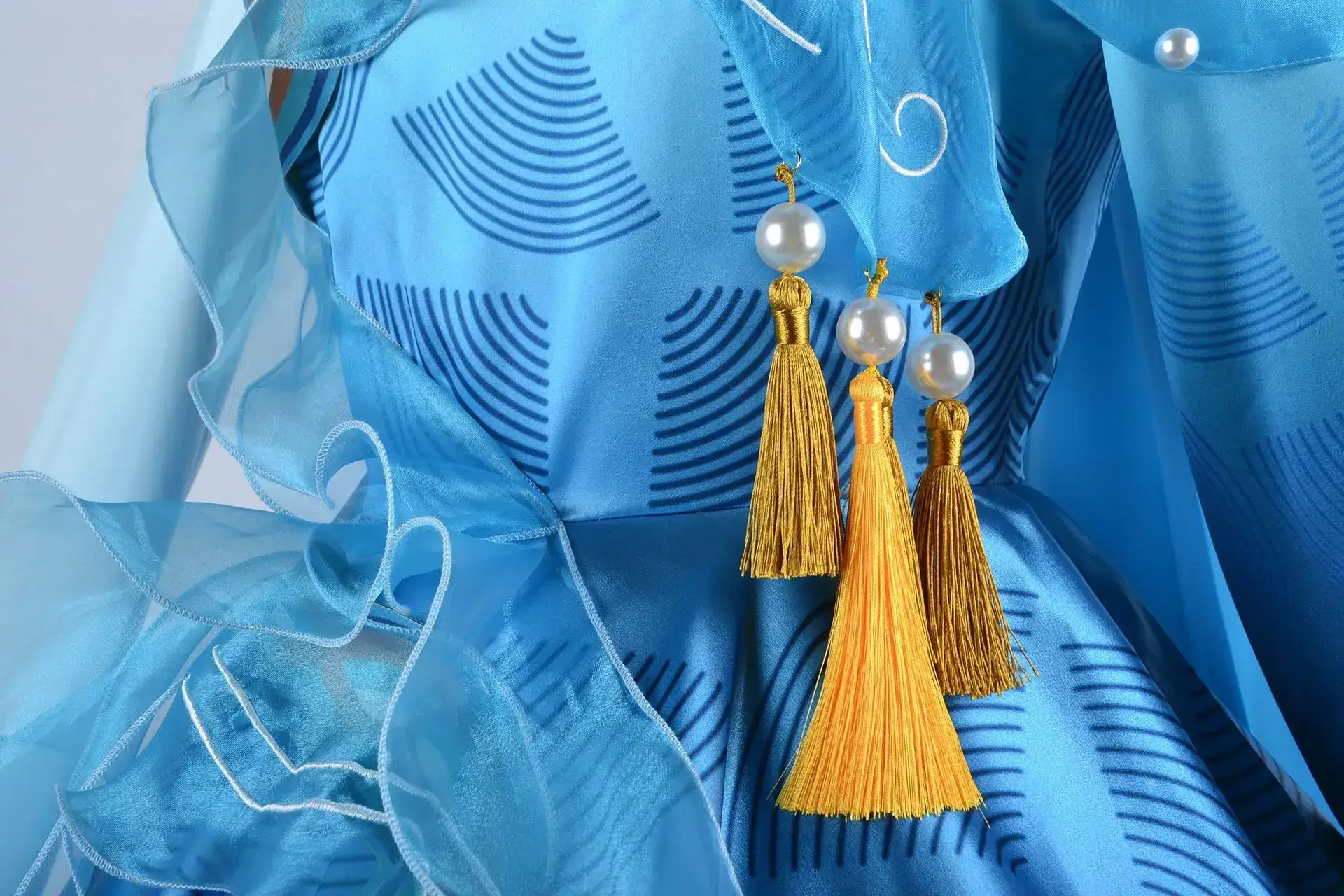 Blue Sutra Tassel Cosplay Set for Girls — feature 12