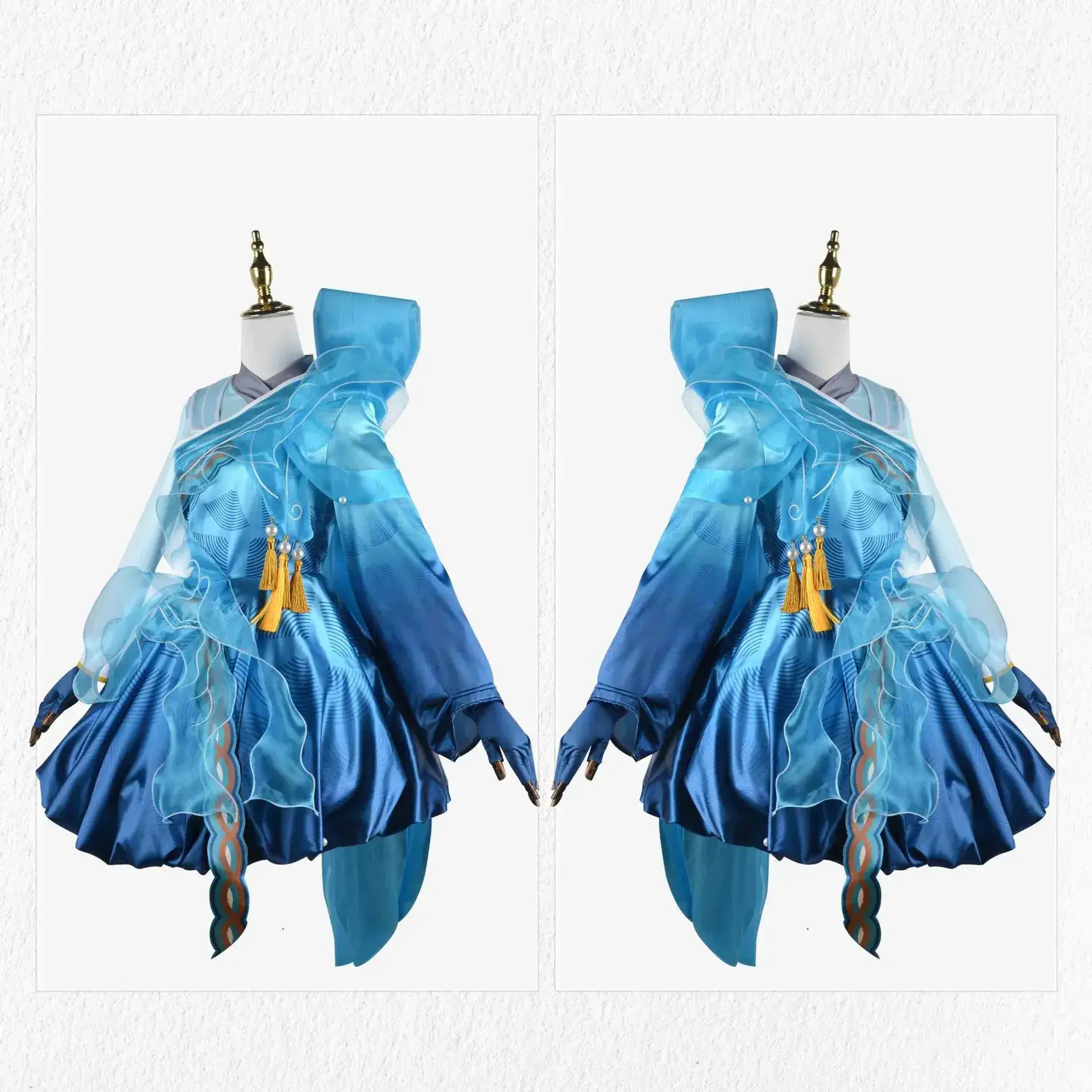 Blue Sutra Tassel Cosplay Set for Girls — feature 6