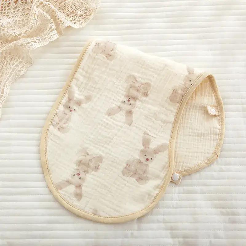 Baby Burp Towel Class A Cotton Anti-Spitting Han Feng Gauze Bib - Image 6