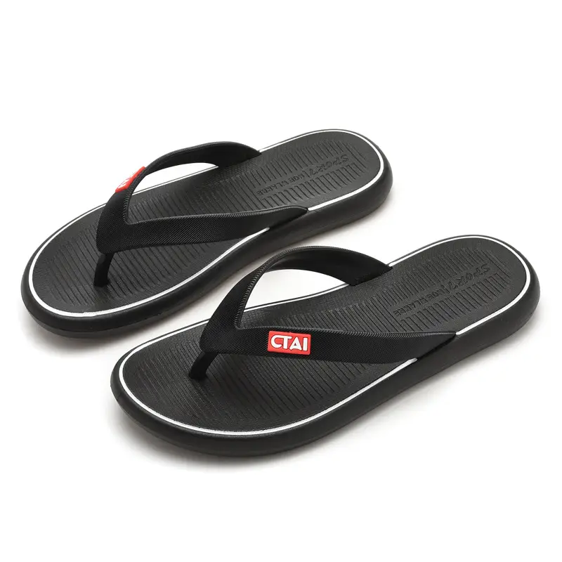 New Men's Casual Flip Flops Summer Non-Slip Teal