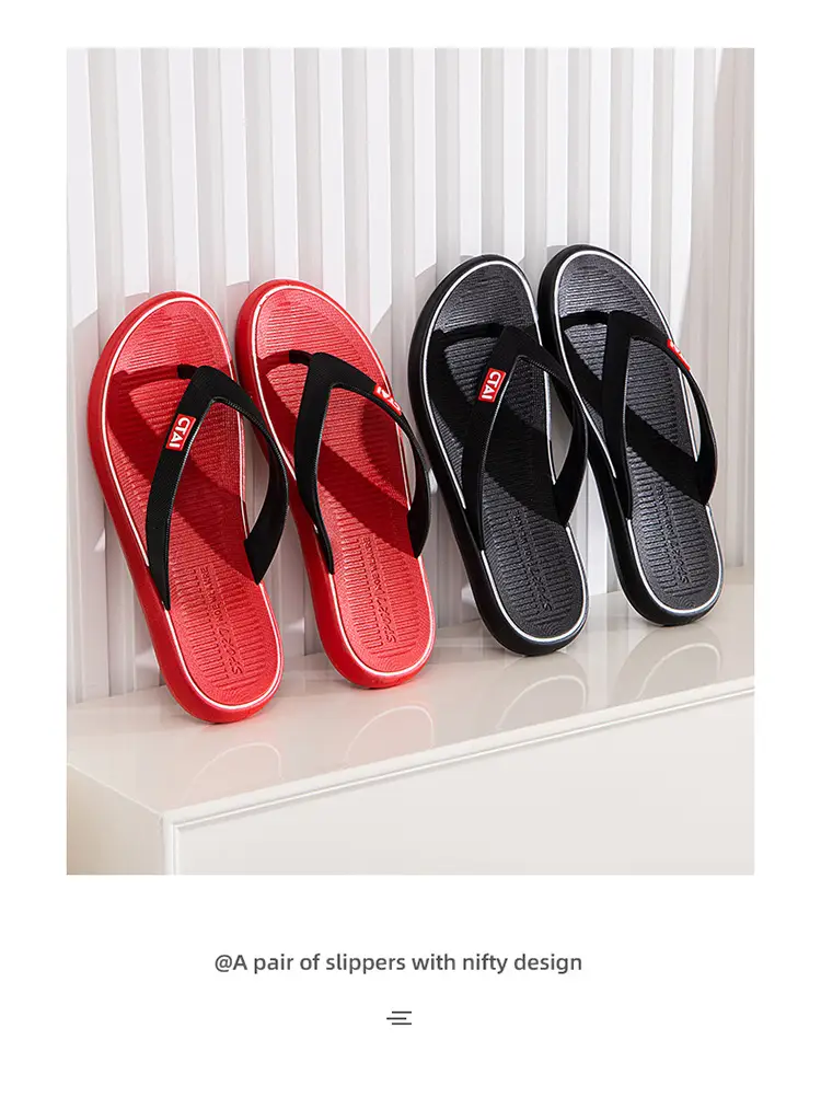 New Men's Casual Flip Flops Summer Non-Slip Teal — feature 19
