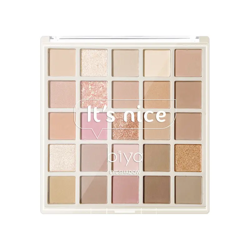 25-Color Eye Shadow Palette with Glitter Sequins - Image 7
