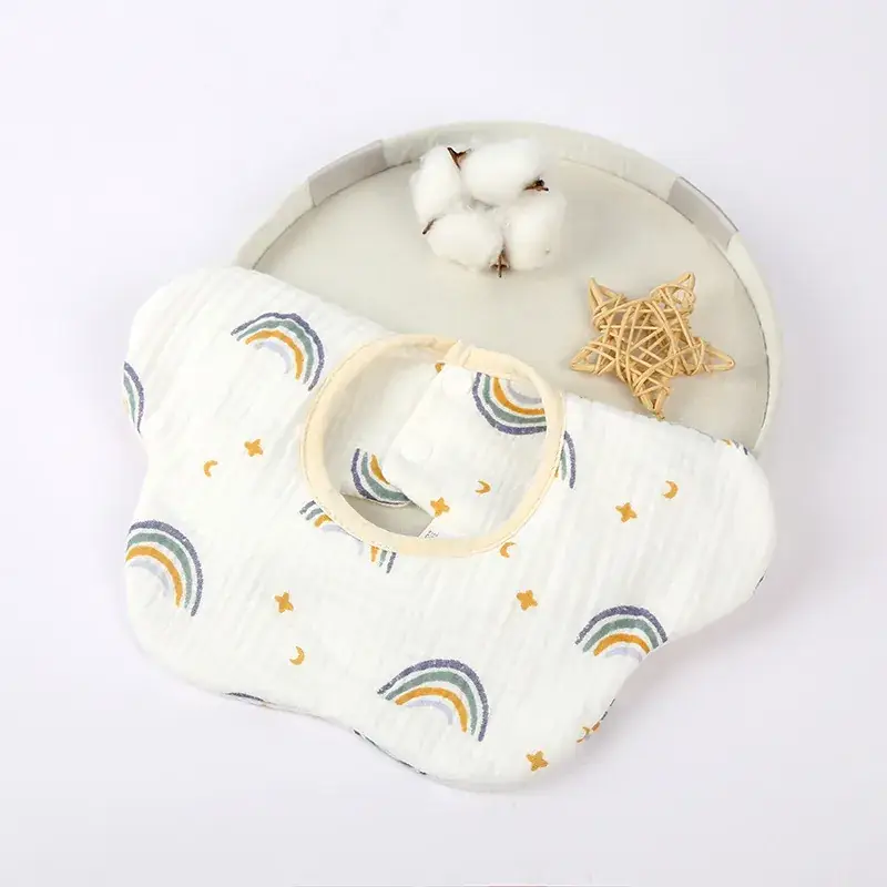 Baby Slip Bag Set 4 Pcs Cotton Floral Design