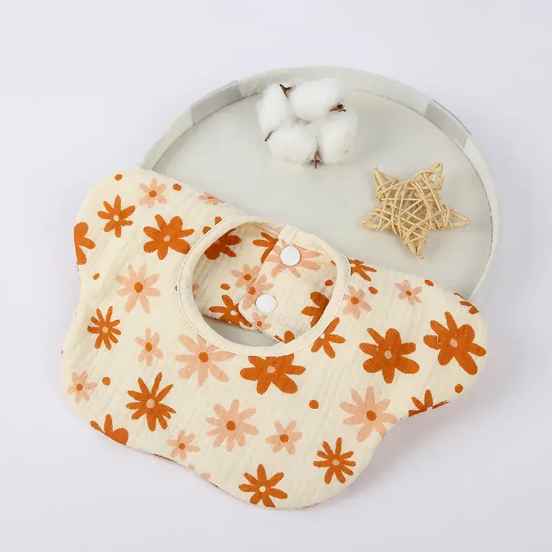 Baby Slip Bag Set 4 Pcs Cotton Floral Design