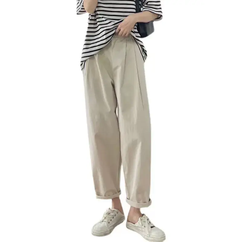Pregnant Women's Loose Wide Leg Pants 2024 Spring