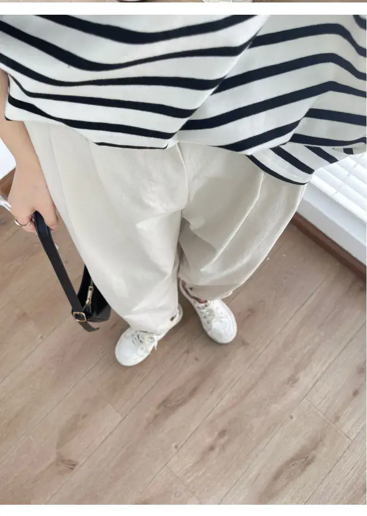 Pregnant Women's Loose Wide Leg Pants 2024 Spring — feature 10