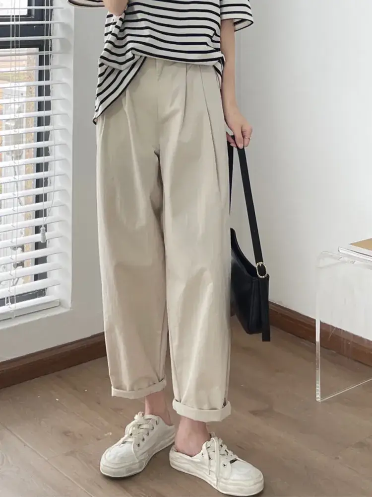 Pregnant Women's Loose Wide Leg Pants 2024 Spring — feature 15