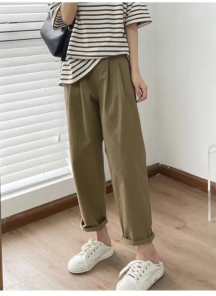 Pregnant Women's Loose Wide Leg Pants 2024 Spring — feature 5