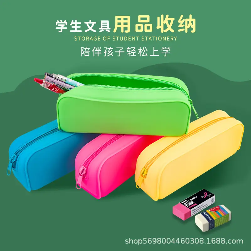 Waterproof Silicone Storage Bag for School Students - Image 6